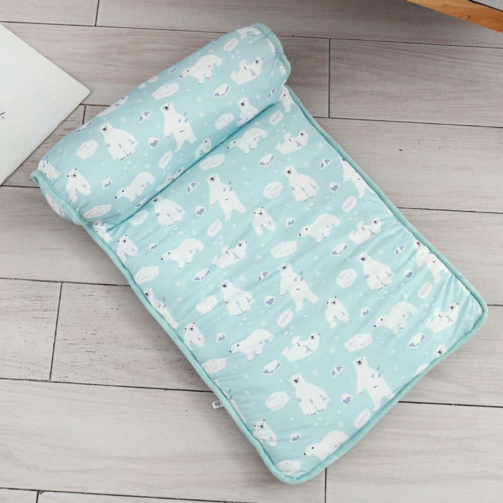 Tapis rafraîchissant pour chiens et chats | Coussin pour animaux auto-rafraîchissant, coin de repos estival frais et confortable, espace de couchage | Sansoti