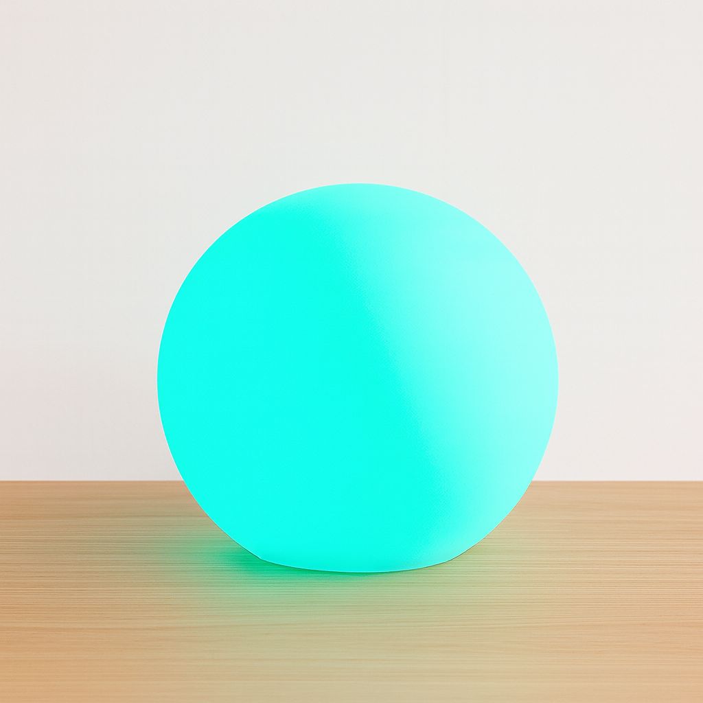 Draadloze LED Maanlamp Tafellamp 16 Kleuren Afstandsbediening IP65 Waterbestendig Sfeerverlichting Binnen Buiten | Sansoti