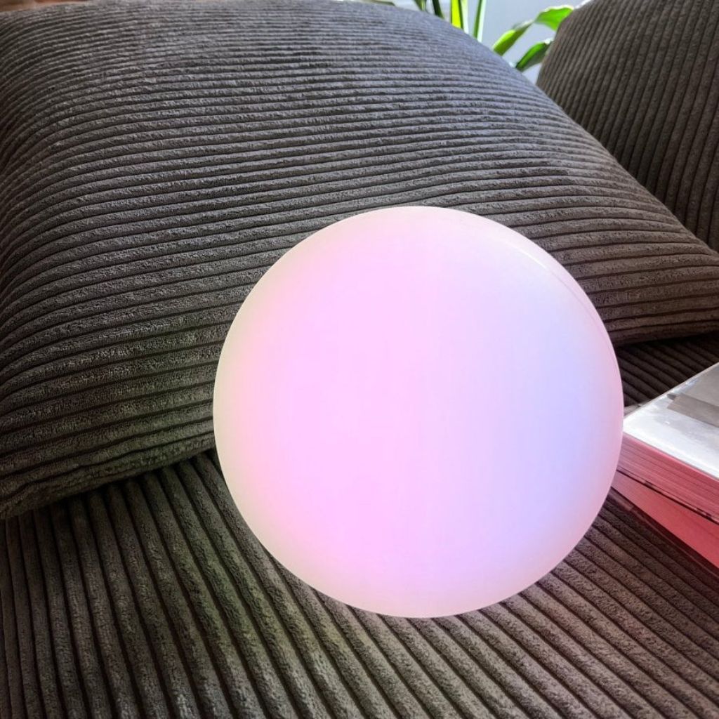 Draadloze LED Maanlamp Tafellamp 16 Kleuren Afstandsbediening IP65 Waterbestendig Sfeerverlichting Binnen Buiten | Sansoti