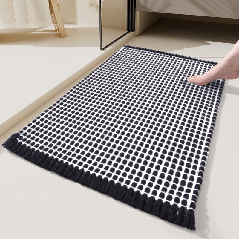 Mikrofaser-Badematte, rutschfest, saugfähig und waschbar, für Badezimmer, Dusche und Toilette, 40x60 50x80 60x90 | Sansoti