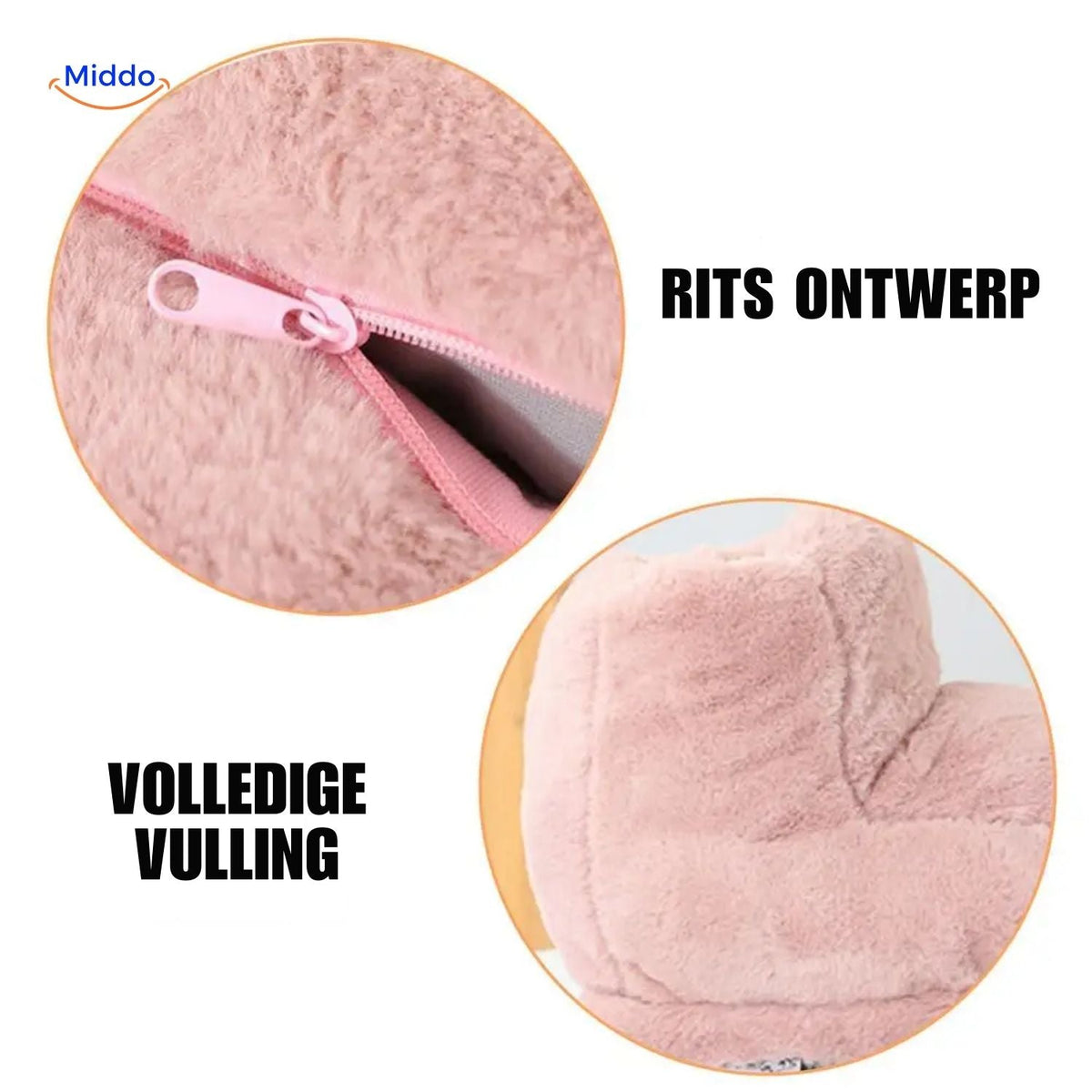 USB Voetverwarmer met Antislipzool Grijs Roze Bruin voor Thuiswerken Koude Winteravonden Pluche Pantoffels | Sansoti
