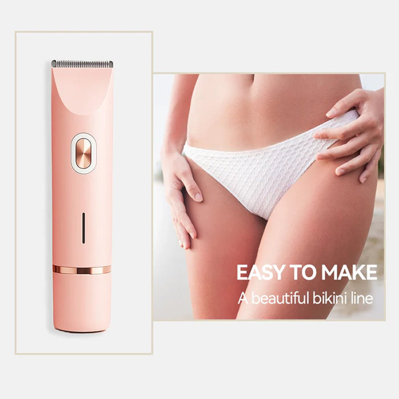 Keramik-Damenrasierer Bikini Gesicht Wasserdicht USB-aufladbar für empfindliche Haut Trimmer Haarentfernungssystem | Sansoti