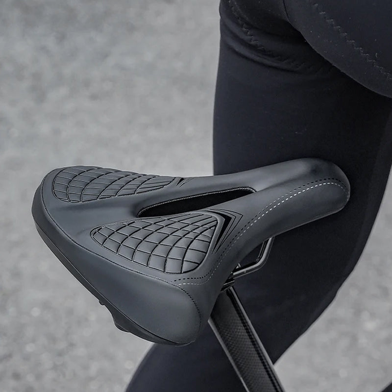 Ergonomisch Fietszadel met Vering en Open Structuur voor Mountainbike Racefiets en Toerfietsen Comfortabel | Sansoti