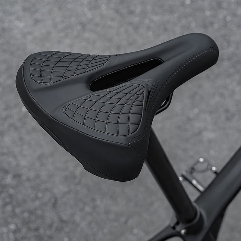 Ergonomisch Fietszadel met Vering en Open Structuur voor Mountainbike Racefiets en Toerfietsen Comfortabel | Sansoti