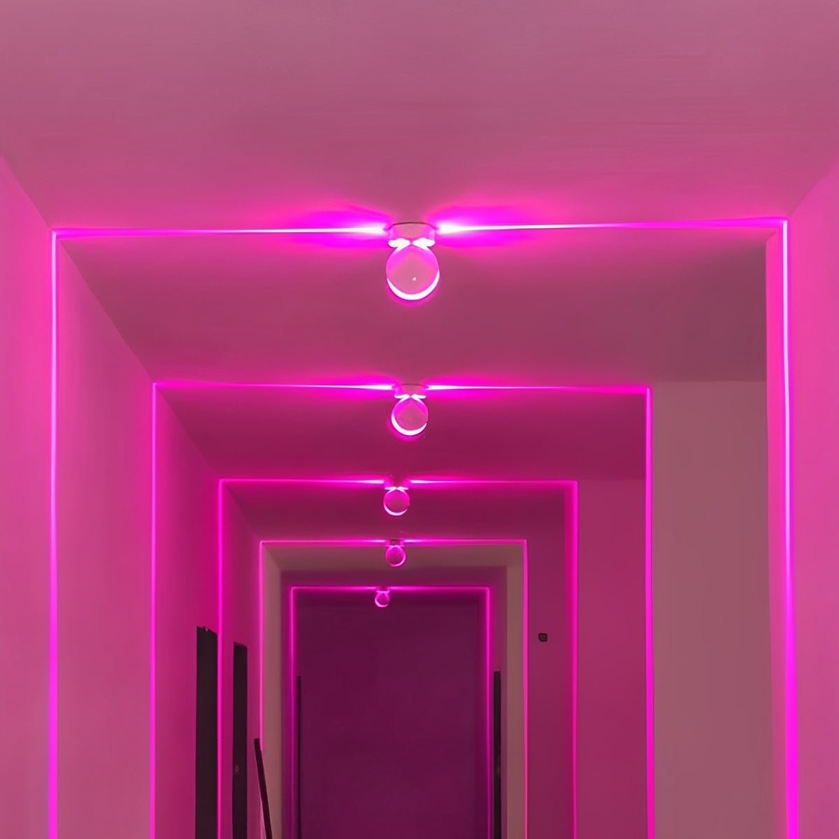 LED Wandspot Aluminium 10W 15W Instelbare Kleurtemperatuur RGB Gang Hal Villa Verlichting Modern Design | Sansoti