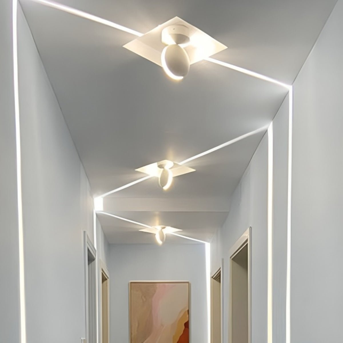 LED Wandspot Aluminium 10W 15W Instelbare Kleurtemperatuur RGB Gang Hal Villa Verlichting Modern Design | Sansoti