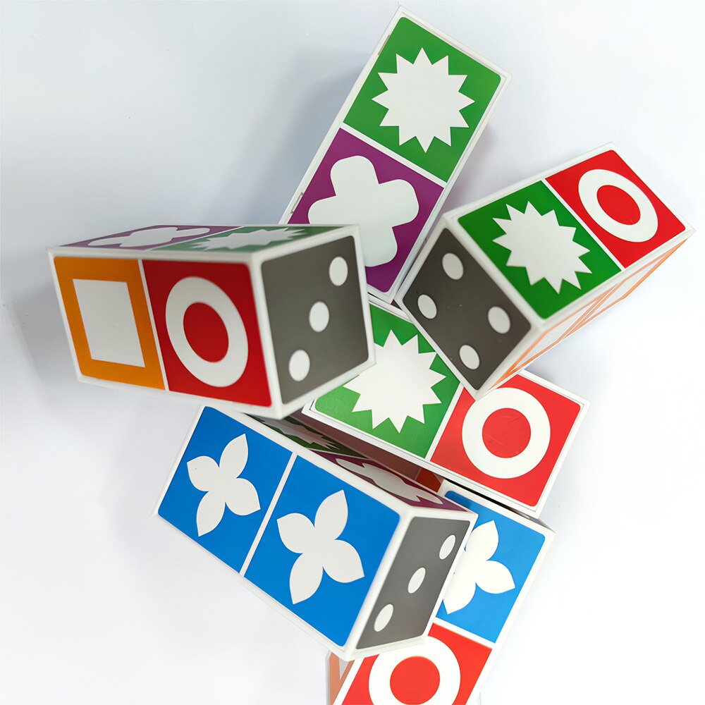 Houten Kleurenpuzzel voor Kinderen – Educatief Hersenspel met 20 Blokken en 60 Kaarten – Ontwikkel Hand-Oog Coördinatie, Logisch Denken en Patroonherkenning | Sansoti