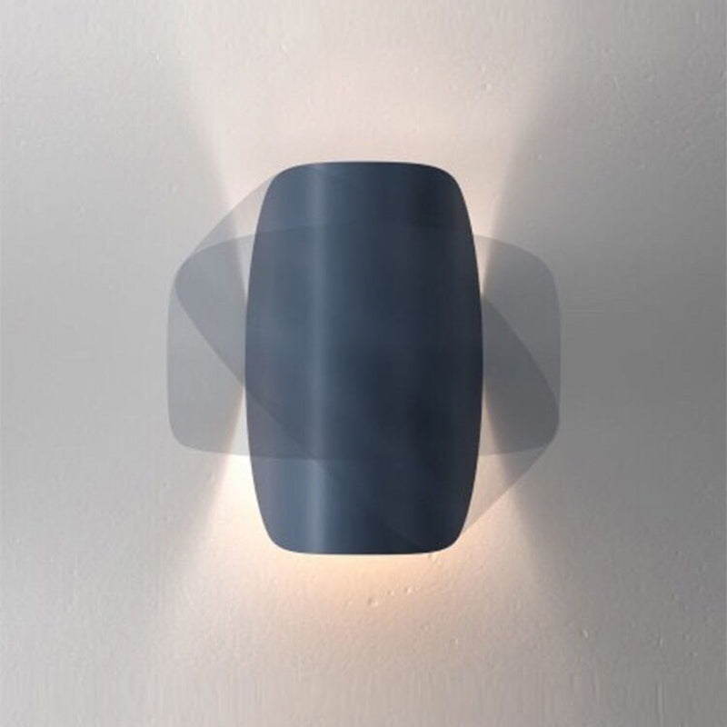 Applique murale LED Ours avec ballon, orientable à 360°, en métal noir, blanc, rouge et bleu, pour chambre d’enfant, chambre à coucher et salon | Sansoti