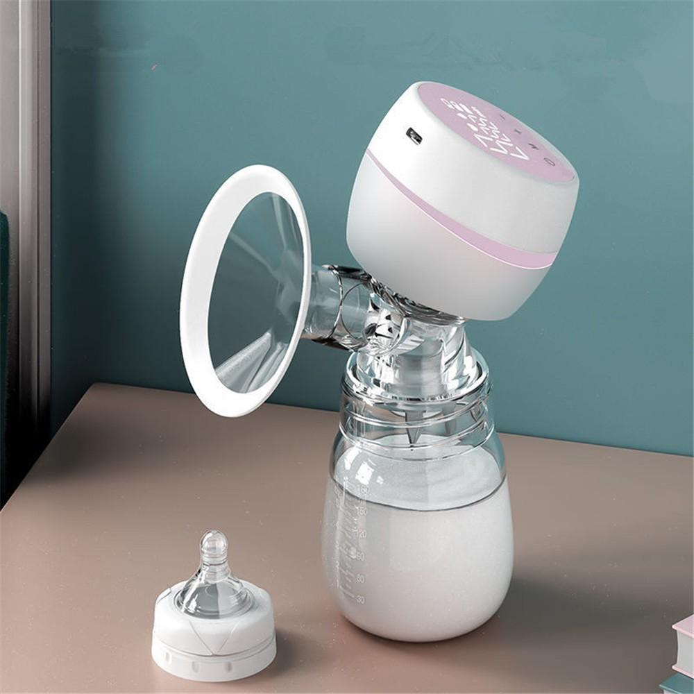 Tire-lait électrique portable, fonctionnement silencieux, 9 niveaux, rechargeable par USB, soins maternels à domicile | Sansoti