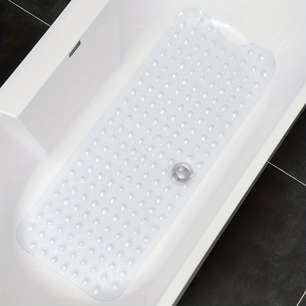 Antislip Badmat XL voor Douche en Bad – Extra Lange Veiligheidsbadmat met Zuignappen | Sansoti