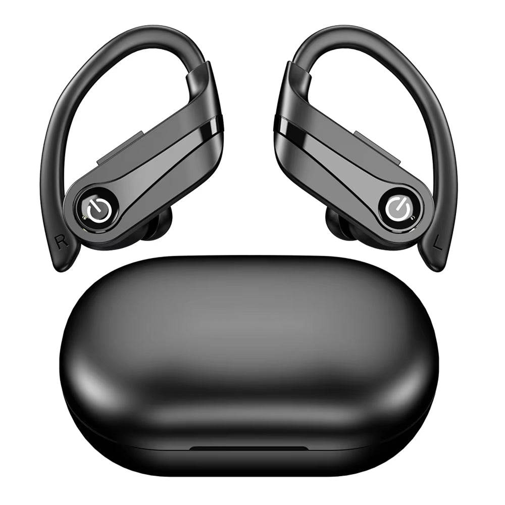 Kabellose Sport-Ohrhörer, IPX7-wasserdicht, mit ergonomischer Passform zum Laufen, für Fitness, Training und das Fitnessstudio | Sansoti