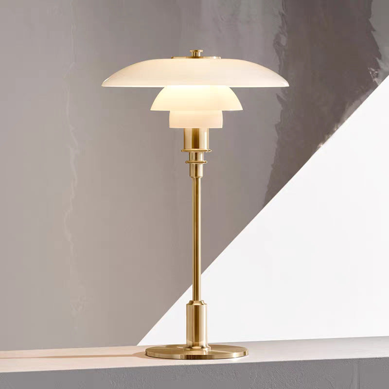 Minimalistische Tischlampe mit Glaskugel Dimmbares LED-Licht Stimmungsvolle Moderne Beleuchtung Schlafzimmer Wohnzimmer | Sansoti