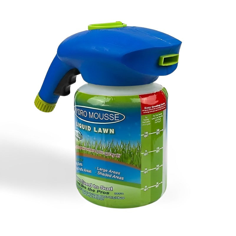 Vloeibaar Gazonzaad Spray-On Hydroseeding Systeem voor Kale Plekken en Herstelmiddel voor Grasvelden | Sansoti
