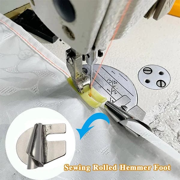 Rollsaumfuß Set 8-teilig Edelstahl 3-10mm Nähmaschinenzubehör | Restfield