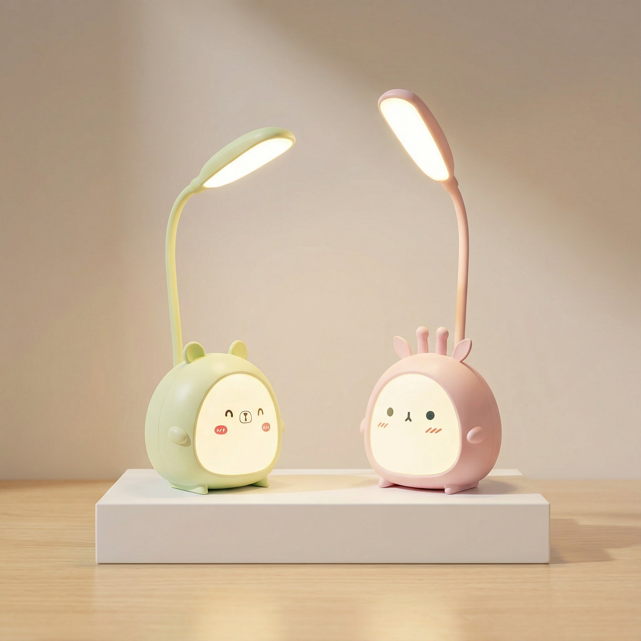 Wiederaufladbare Kinderlampe mit flexiblem Arm und LED-Beleuchtung – Schreibtischlampe für Kinderzimmer | Sansoti