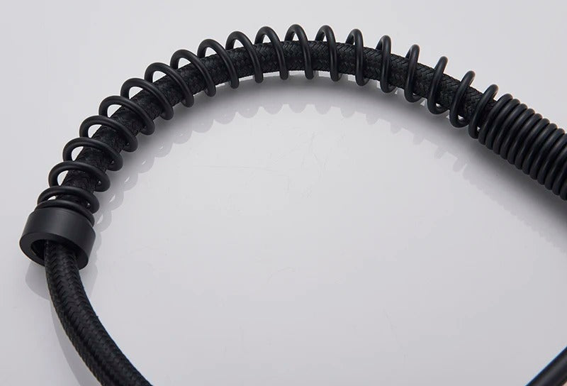 Küchenarmatur Ausziehbare Brause Messing 360° drehbar Gebürstet Modern Küche | Restfield