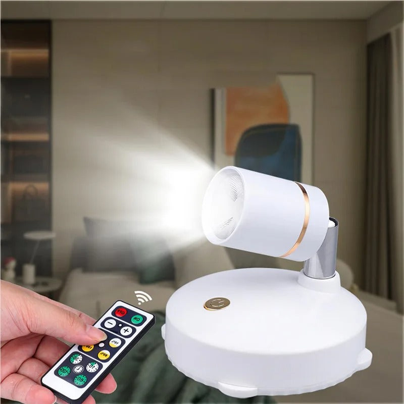 Kabelloser LED-Strahler mit Fernbedienung und Dimmfunktion | Restfield
