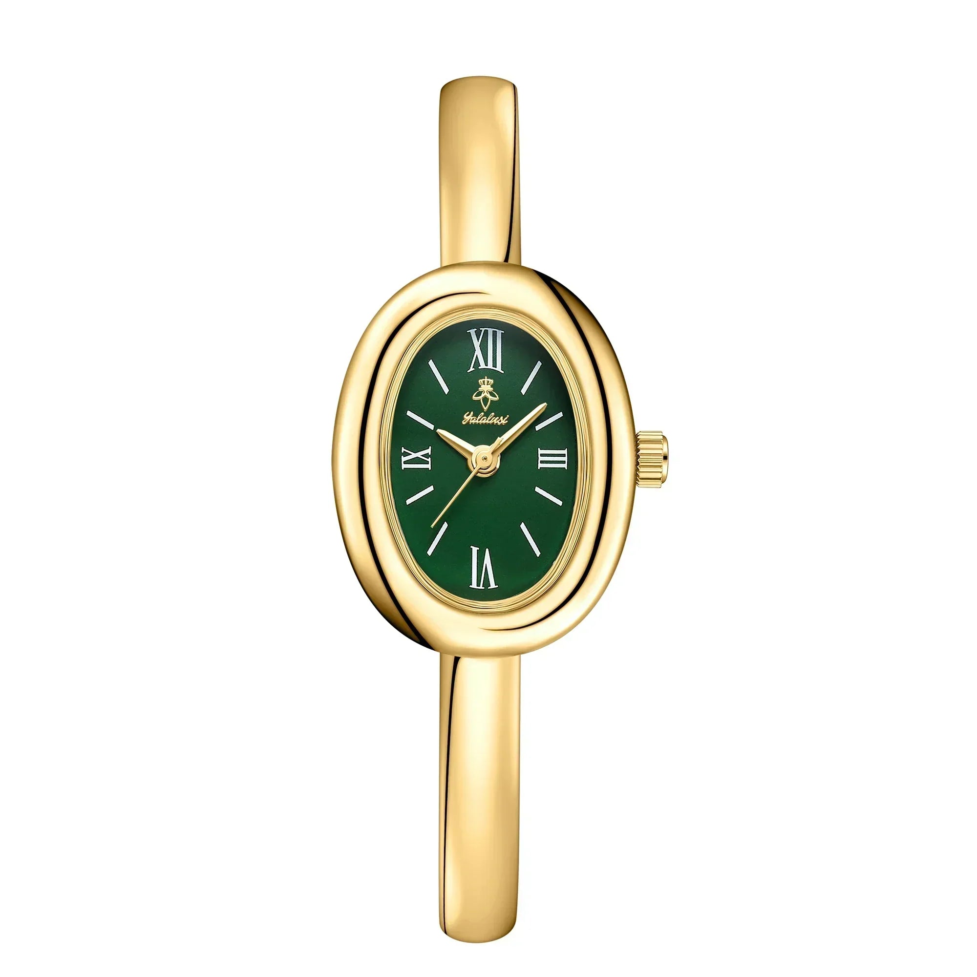 Ovale Armband Horloge – Modern & Klassiek Dameshorloge met Luxe Gouden Uitstraling | Sansoti