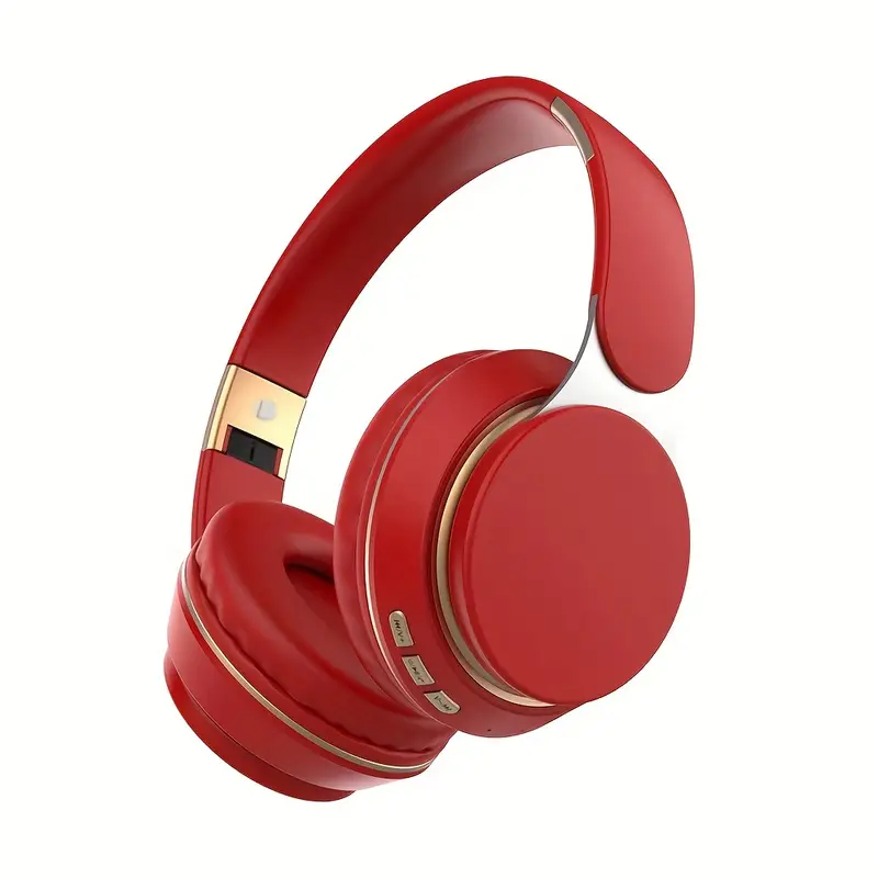 Draadloze Over-Ear Koptelefoon met Bluetooth en Lange Accuduur voor Muziek en Podcasts | Sansoti