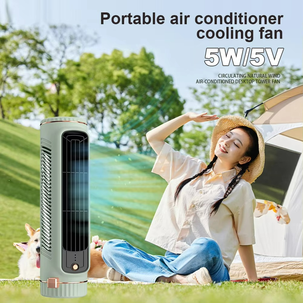 Bladloze Ventilator met 360° Luchtcirculatie en IJsverfrissende Technologie – Stille Werking & Veilig Ontwerp | Sansoti