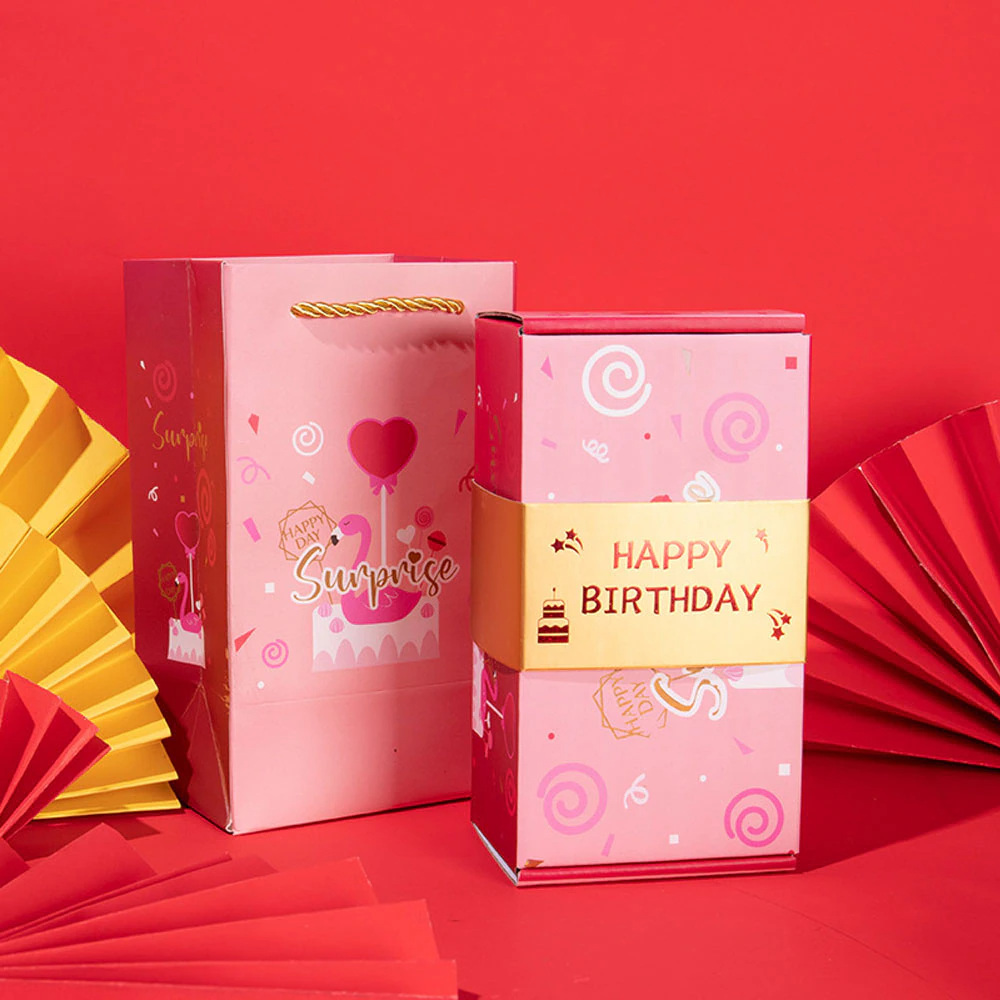 Gift Wrapping with Surprise Effect, Reusable and Sustainable, for Holidays, Celebrations, Birthdays and Christmas | Sansoti