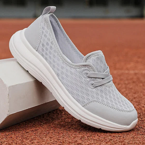 Orthopädische Damenschuhe mit Mesh-Obermaterial, Memory-Foam-Sohle, bequem, leicht, Wanderschuhe | Sansoti