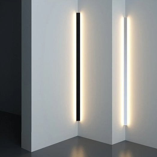 Minimalistische lineare Wandleuchte mit integrierter LED-Beleuchtung und modernem Design | Restfield