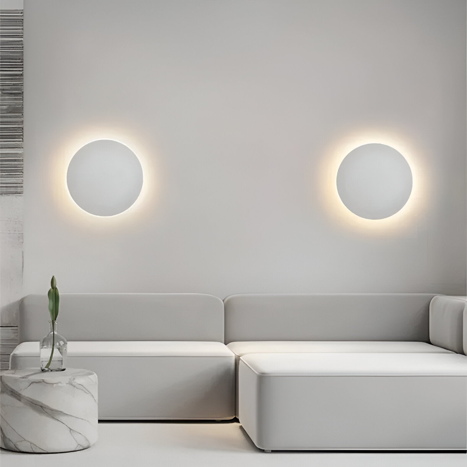 Wandlamp Rond Aluminium LED Nordisch Minimalistisch 10W Ø13 Ø30 Hal Slaapkamer | Sansoti