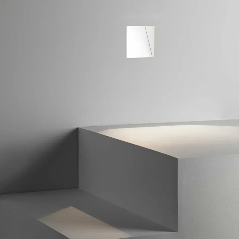 Inbouw Wandlamp LED Sensor 3W Frameloos Modern Trapverlichting Wit | Sansoti