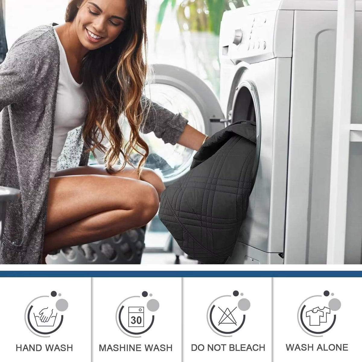 Housse imperméable pour fauteuil relax en microfibre antidérapante avec poches de rangement, protection pour fauteuil et animaux de compagnie | Sansoti