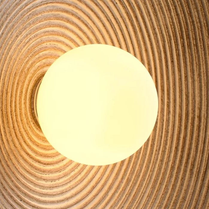 Wandlamp Rond Maan Design LED G4 Japandi Scandinavisch Ø20 Ø50 | Sansoti