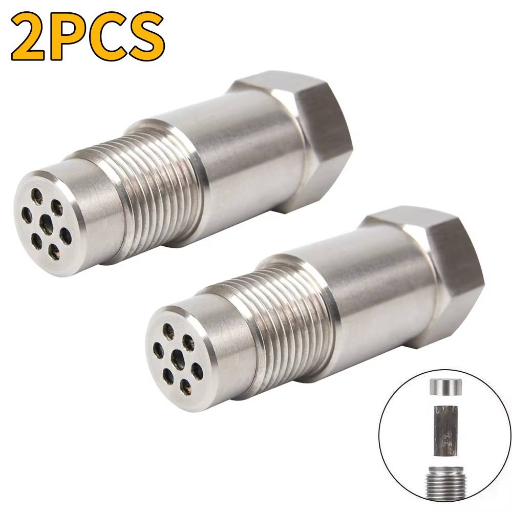 Adaptateur de capteur O2 avec mini-catalyseur, acier inoxydable, M18x1.5, système d’échappement, suppression du CEL, pour automobile et sport automobile | Sansoti