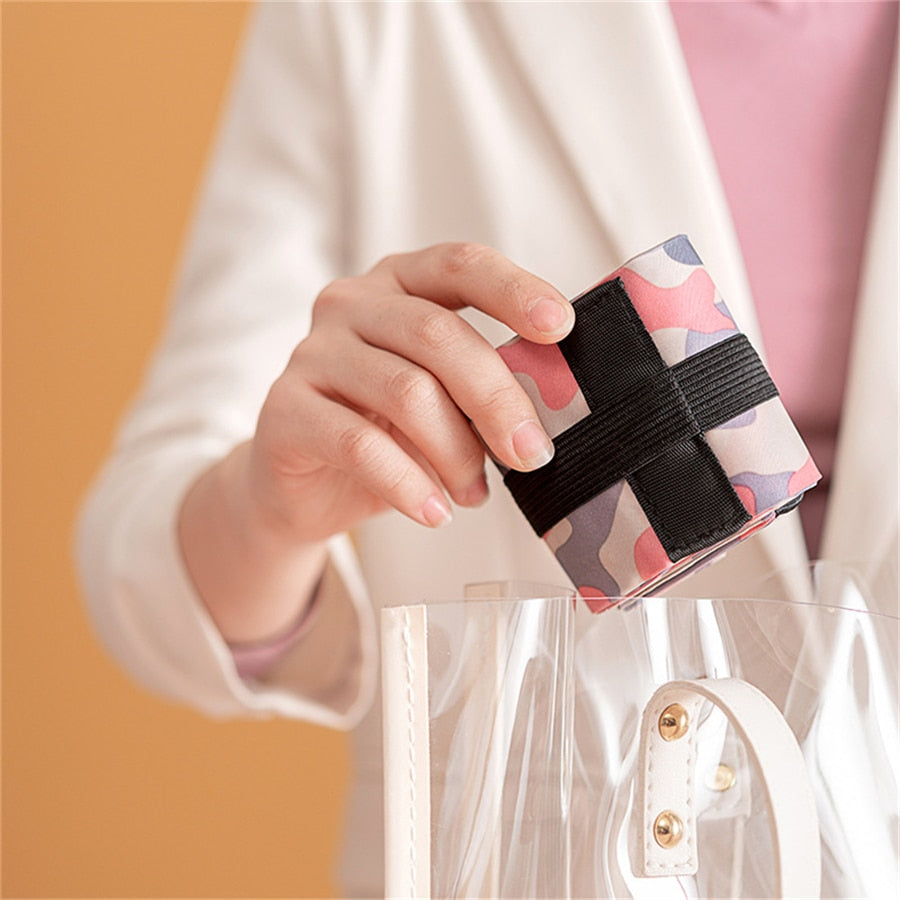 Opvouwbare Boodschappentas met Grote Capaciteit – Draagbaar & Waterdicht – Voor Boodschappen, Reizen & Dagelijks Gebruik | Sansoti
