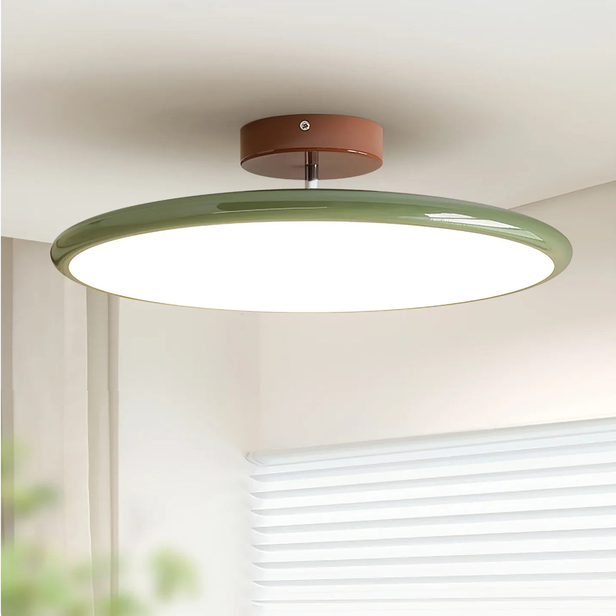 Plafonnier LED réglable en métal avec tête orientable pour cuisine entrée espace de travail design moderne épuré | Sansoti