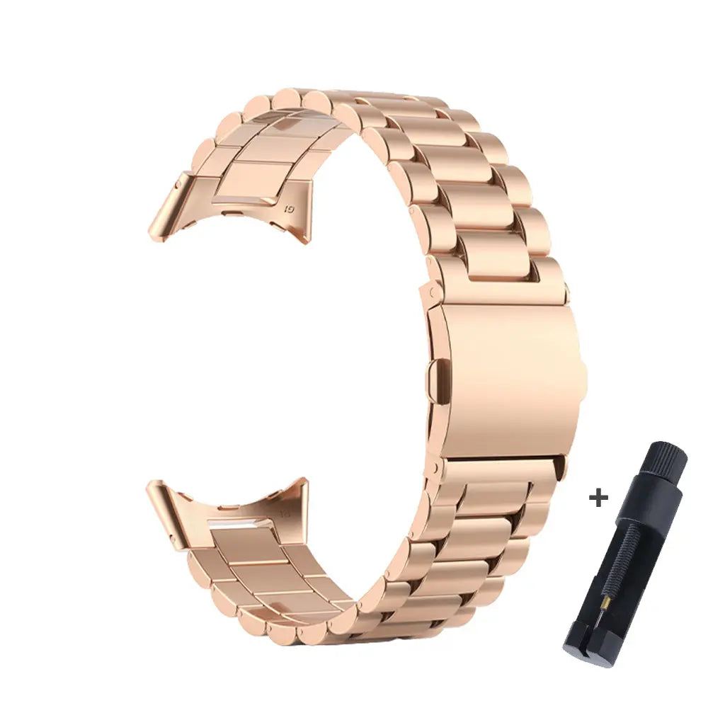 Uhrenarmband aus Edelstahl für Smartwatch 41mm 45mm Premium-Metallarmband Verstellbar Stilvolles Armband | Sansoti
