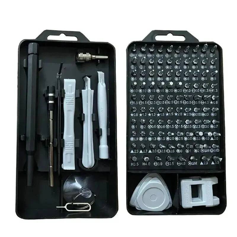 Precision Screwdriver Set 115-Piece Tool Case Electrician Toolkit Multifunctional Repair Kit | Sansoti
