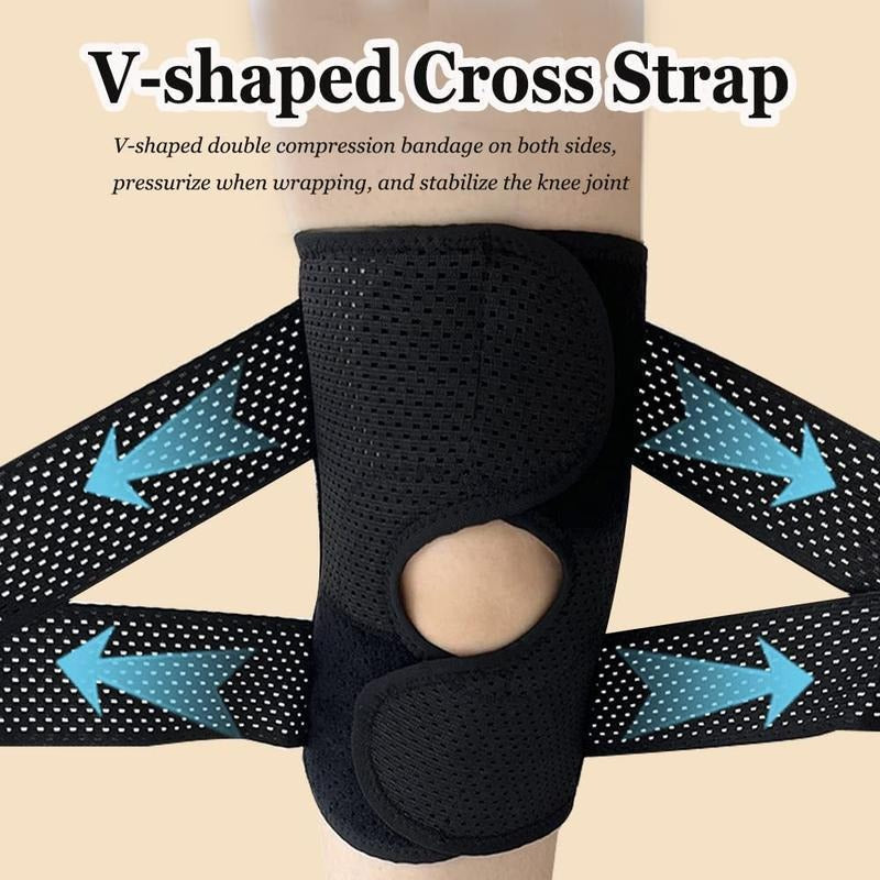 Adjustable Compression Knee Brace for Sports Training Running and Everyday Use Supportive | Sansoti