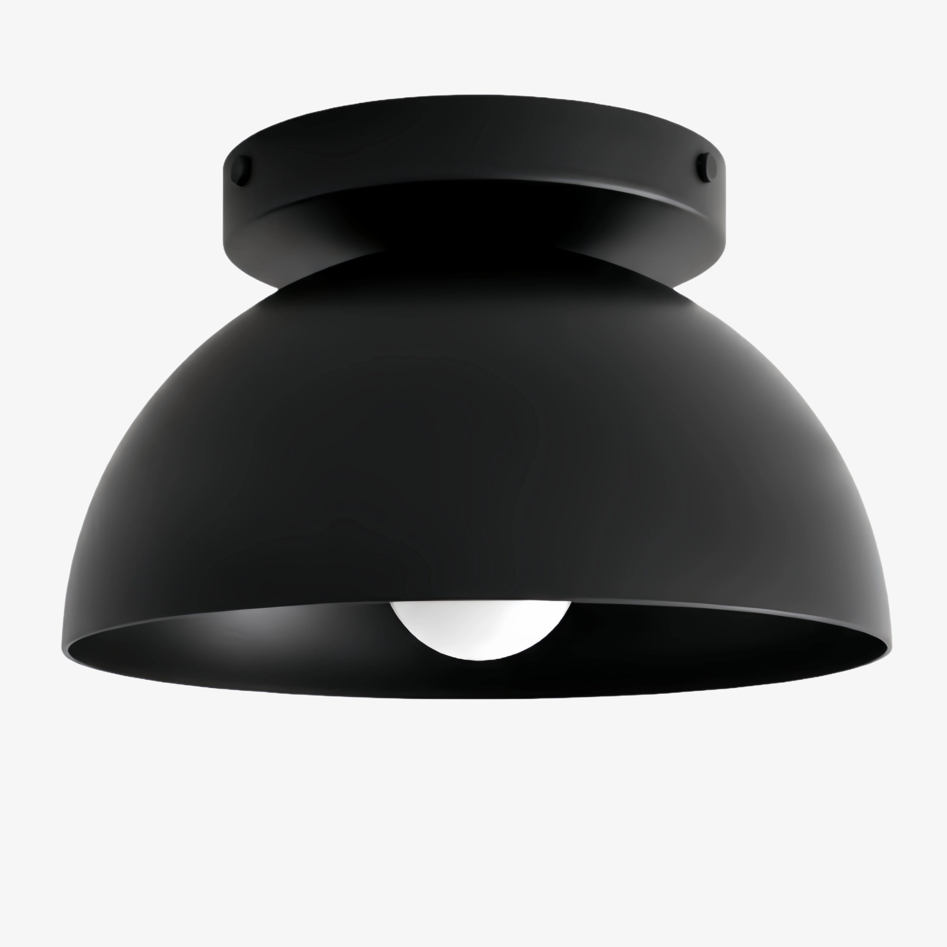 Minimalistische Plafondlamp Dome voor Compacte Ruimtes – Opbouwspot Beschikbaar in Meerdere Kleuren | Sansoti