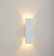 Aluminiowa zewnętrzna lampa ścienna LED, wodoodporna IP65, nowoczesne oświetlenie elewacyjne, tarasowe i ogrodowe | Sansoti