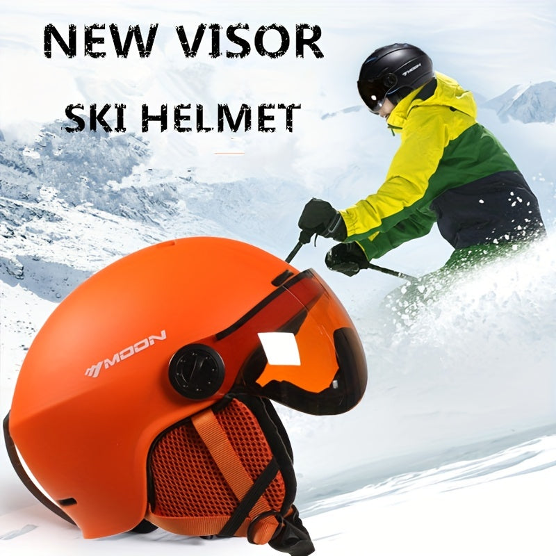 Sportieve Skihelm met Verstelbare Pasvorm en Afneembare Onderdelen – Veiligheid en Comfort voor Wintersport | Sansoti