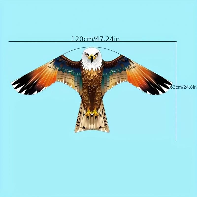 Épouvantail cerf-volant en forme d’aigle, protection des cultures du jardin, effet dissuasif, décoration de jardin | Sansoti