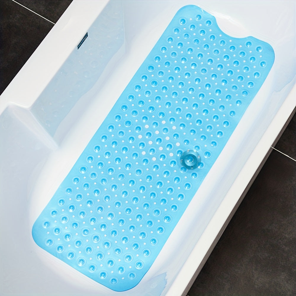 Antislip Badmat XL voor Douche en Bad – Extra Lange Veiligheidsbadmat met Zuignappen | Sansoti