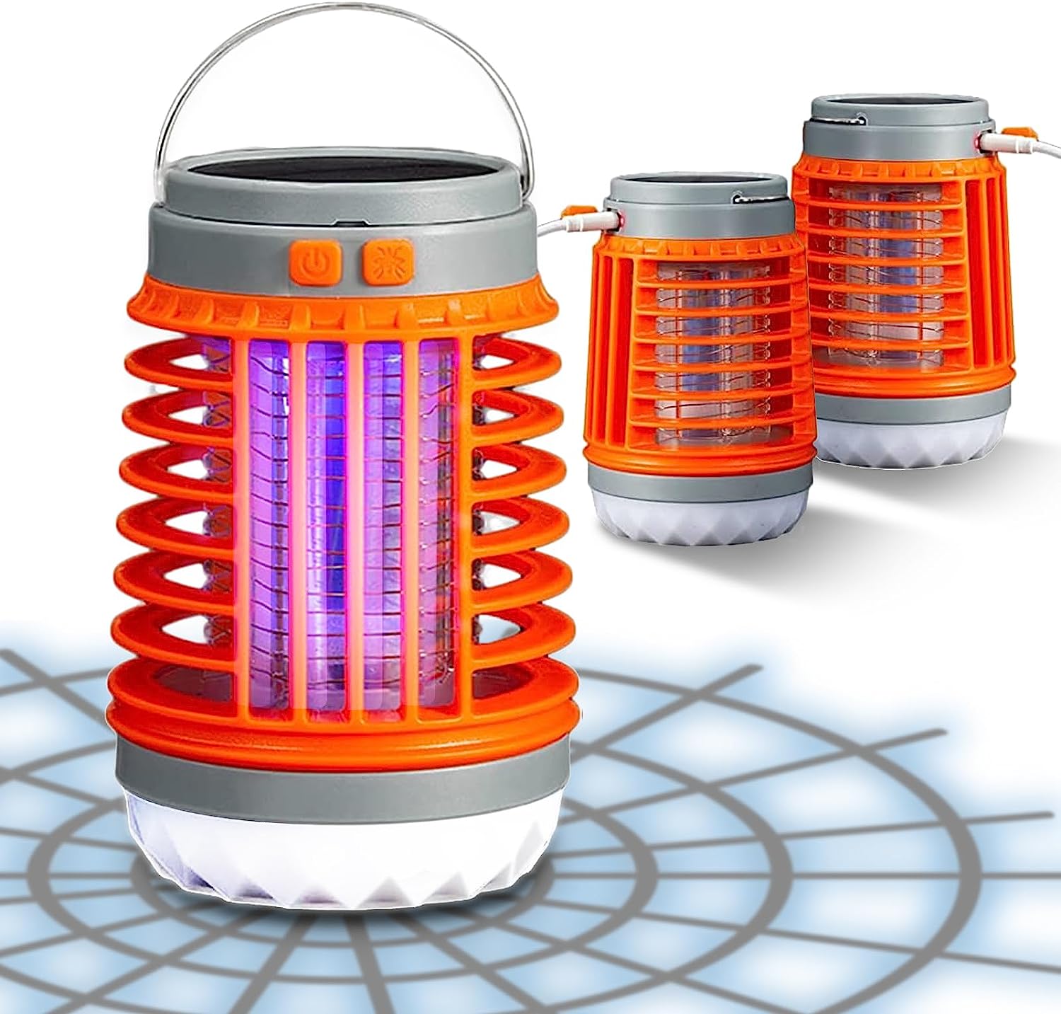 UV-Lamp tegen Muggen en Insecten | Oplaadbaar | Zonne-Energie | Draagbaar | Sansoti