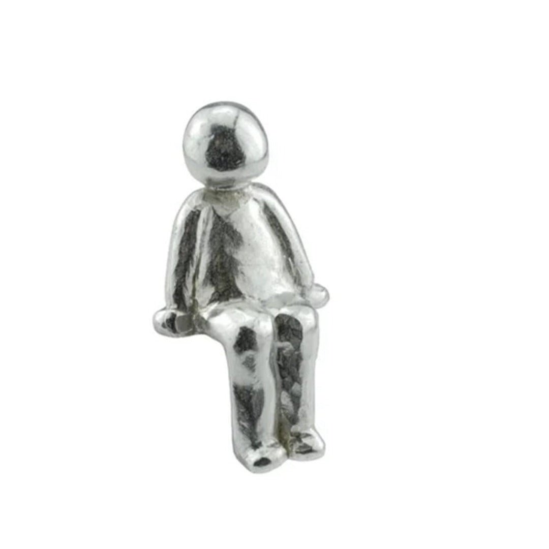 Decoratief Beeld Hond Metaal Zilver Tafeldecoratie Woonkamer Boekenplank Modern Minimalistisch Cadeau Interieur | Sansoti
