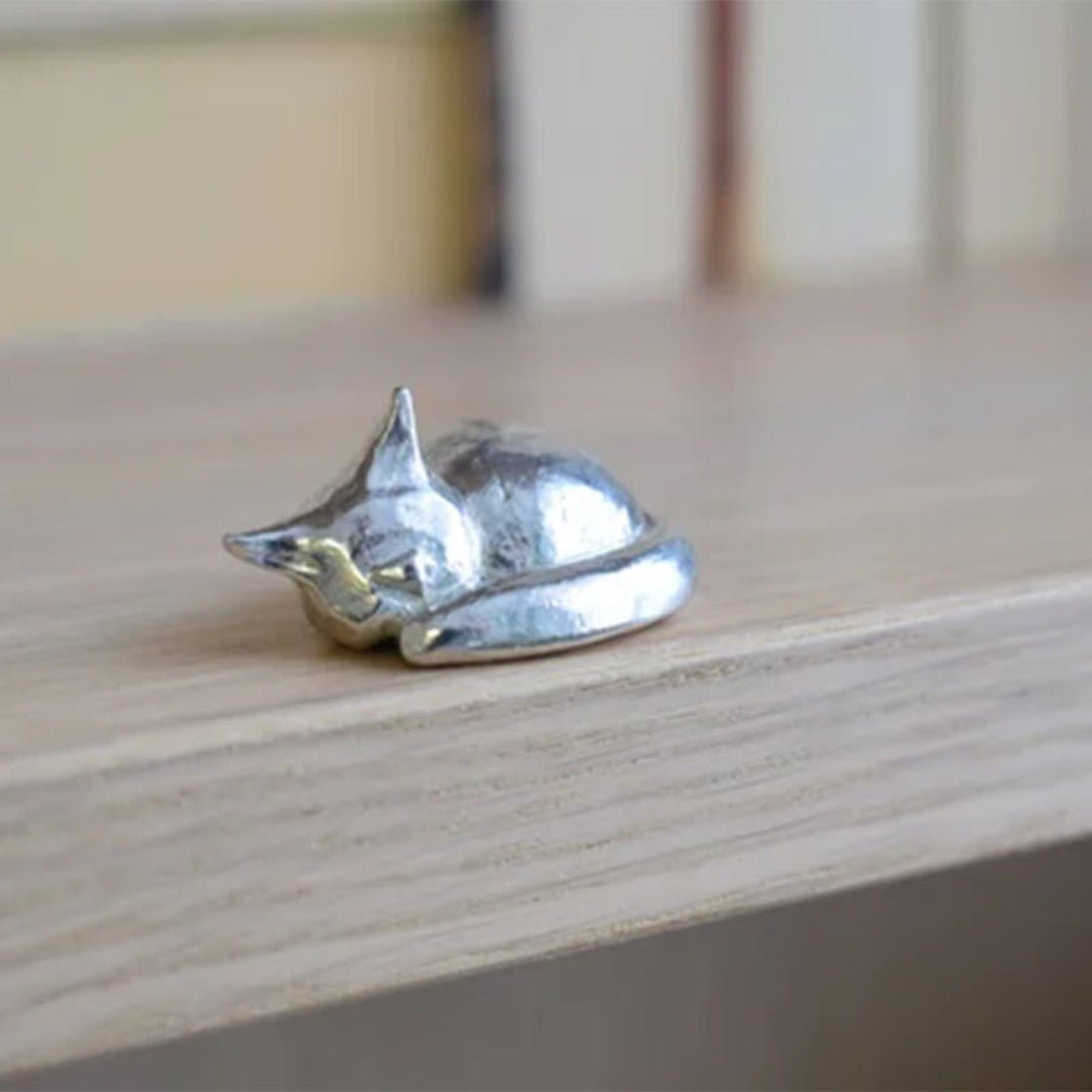 Decoratief Beeld Hond Metaal Zilver Tafeldecoratie Woonkamer Boekenplank Modern Minimalistisch Cadeau Interieur | Sansoti