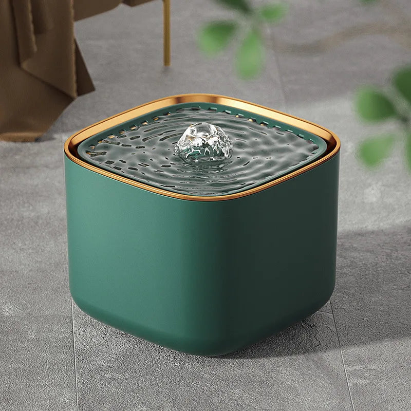 Haustier-Trinkbrunnen, 3 l, mit Filter, leise Pumpe, automatische Wasserzirkulation, Wassernapf für Hunde und Katzen | Sansoti