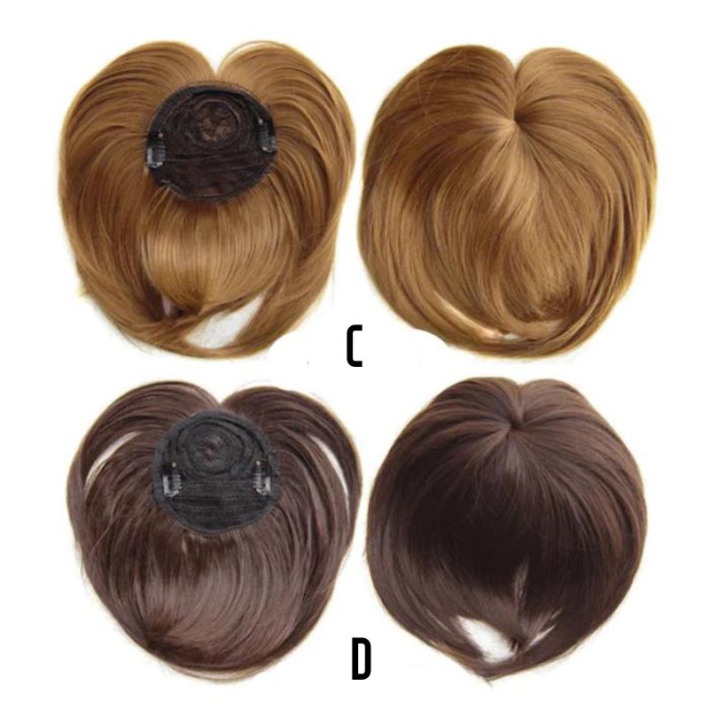 Haarclip met Extension 20 cm Synthetisch Haar Volumerichting Snelle Look Natuurlijk Effect Haaraccessoire | Sansoti