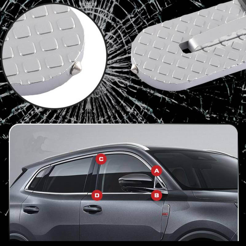 Universele Daktrede voor Auto - Veilige Toegang tot Autodak met Antislip Oppervlak & 140kg Draagkracht | Sansoti