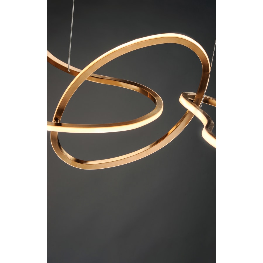Abstracte LED Kroonluchter 140 cm Modern Design Eetkamer Verlichting | Sansoti