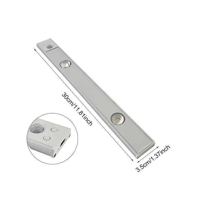 Draadloos Led Armatuur Met Bewegingssensor Oplaadbaar Dimbaar Binnen Plafondlamp | Sansoti